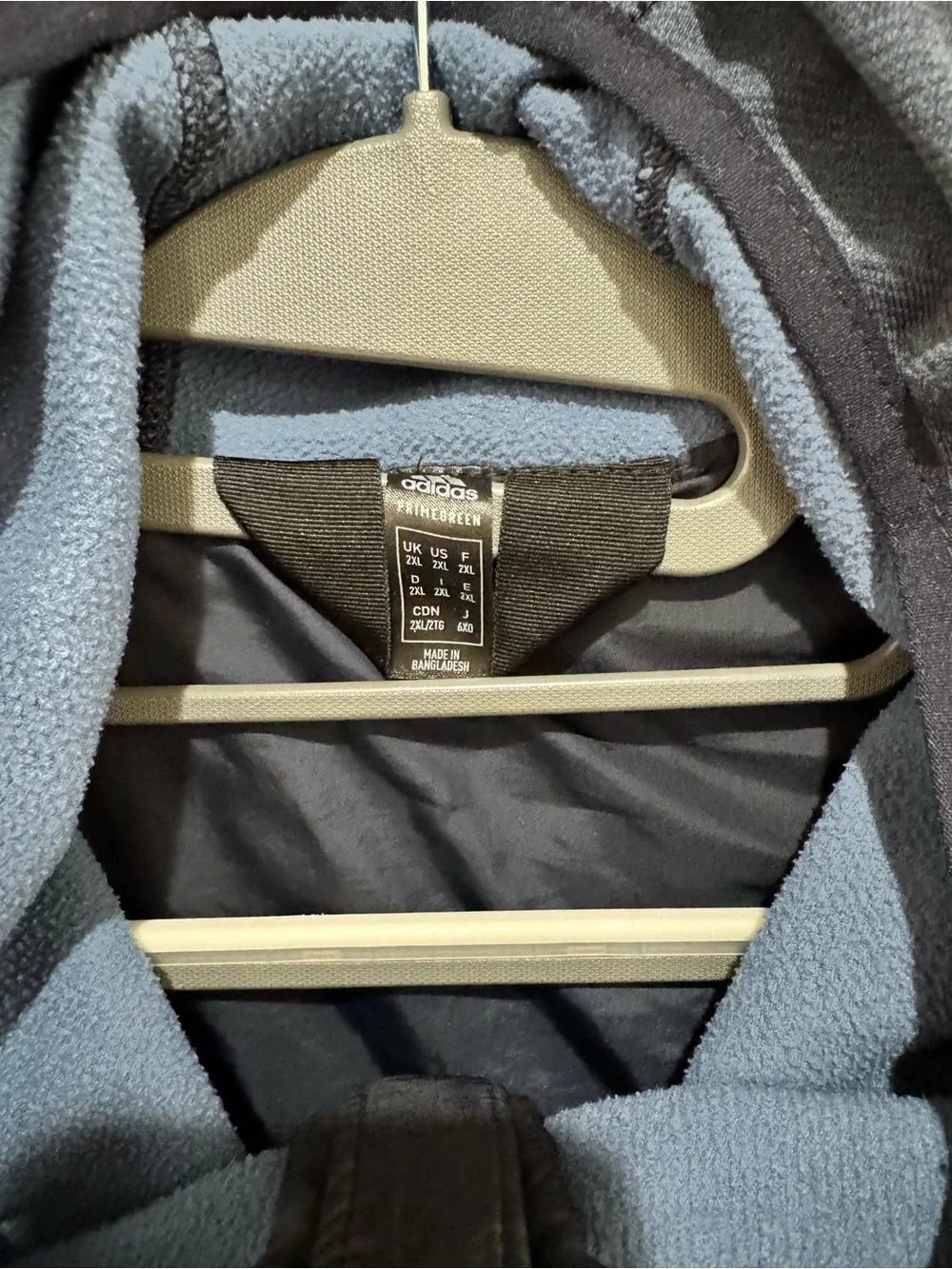 adidas attached layering has